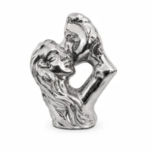 Escultura Beso Chrome