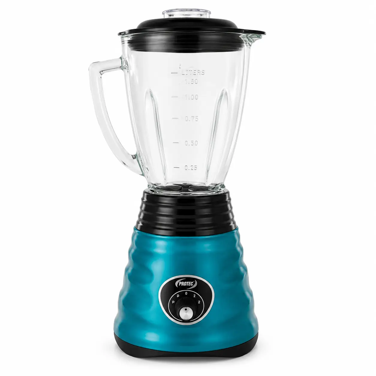 Licuadora Protege PRB-202B Vaso de Cristal