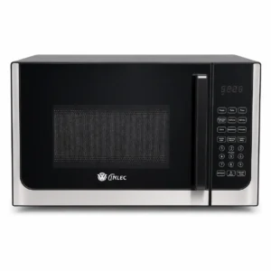Horno de microondas Inlec digital con acabado en acero inoxidable